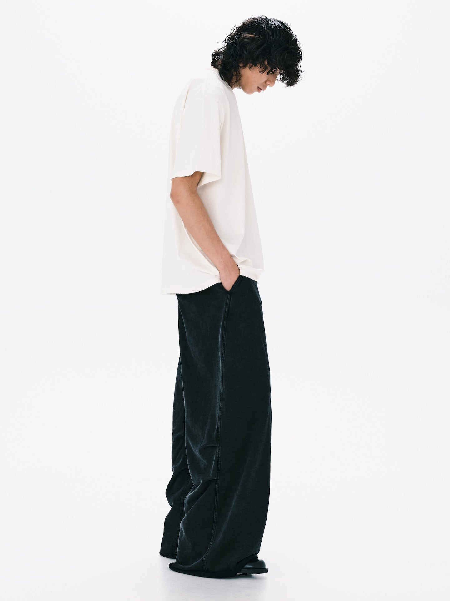 OVERSIZE LACE T-SHIRT WHITE