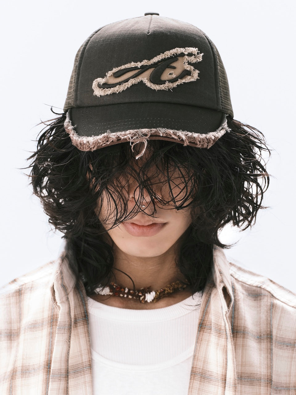 DESTROY TRUCKER CAP OLIVE