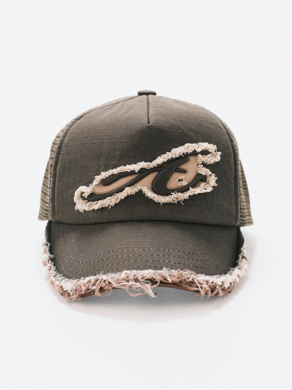 DESTROY TRUCKER CAP OLIVE