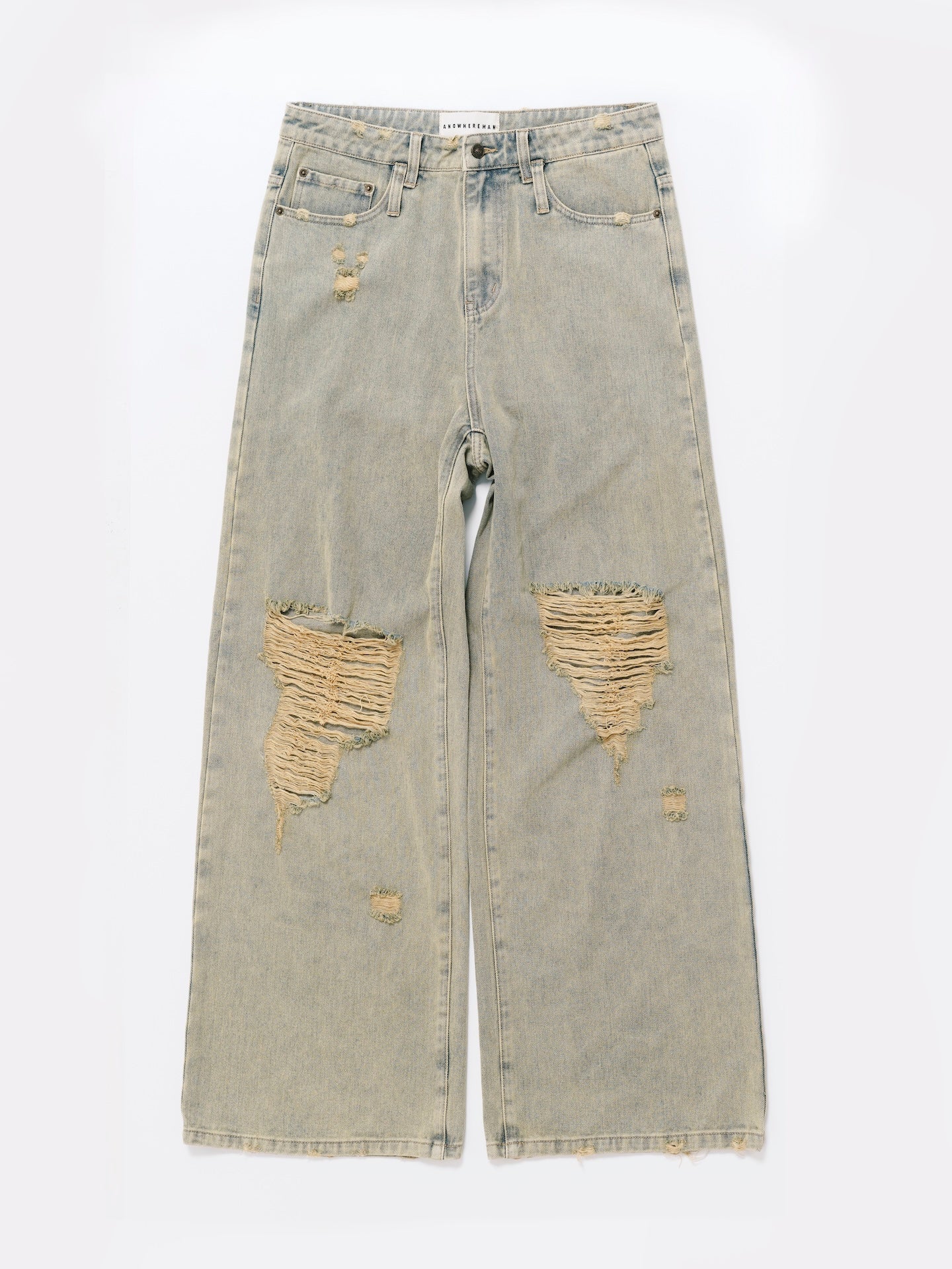 BAGGY DESTROY DENIM JEANS DUST