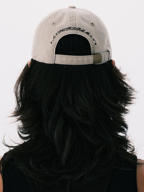 RAW EDGE BASEBALL CAP BROWN