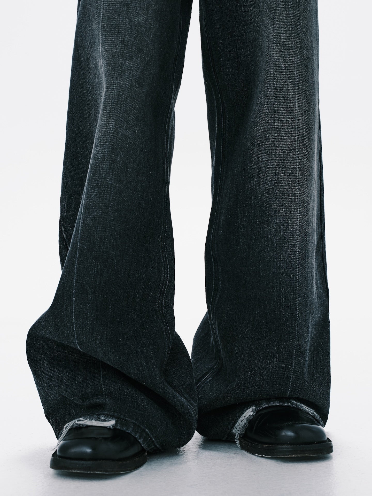 BAGGY DENIM JEANS BLACK