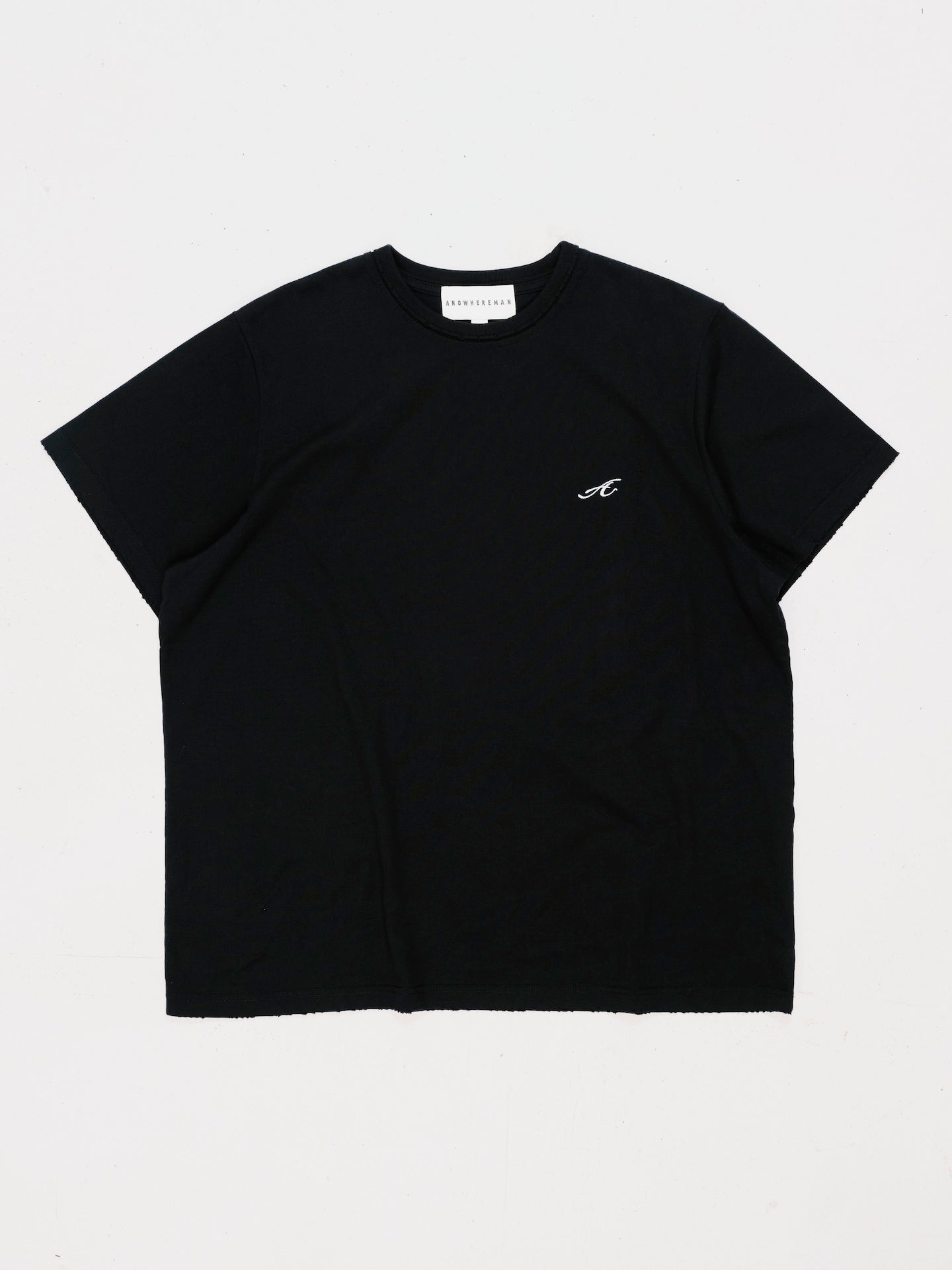 "A" OVERSIZE T-SHIRT BLACK