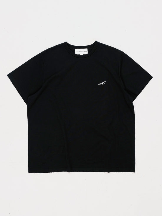 "A" OVERSIZE T-SHIRT BLACK
