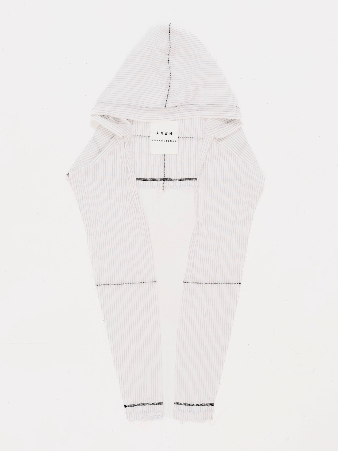 RAW EDGE HOODIE SCARF