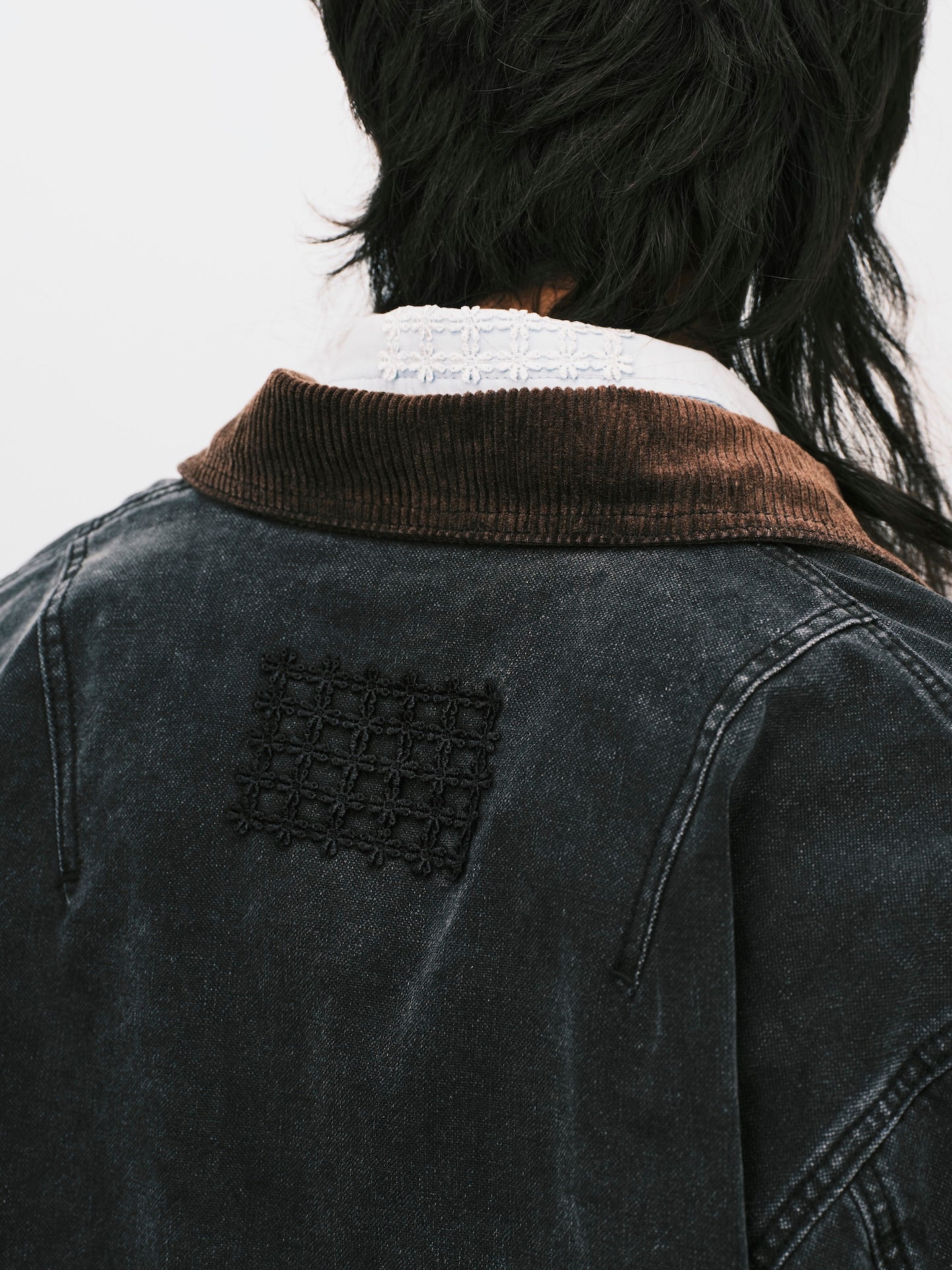 WASHED WORK JACKET BLACK