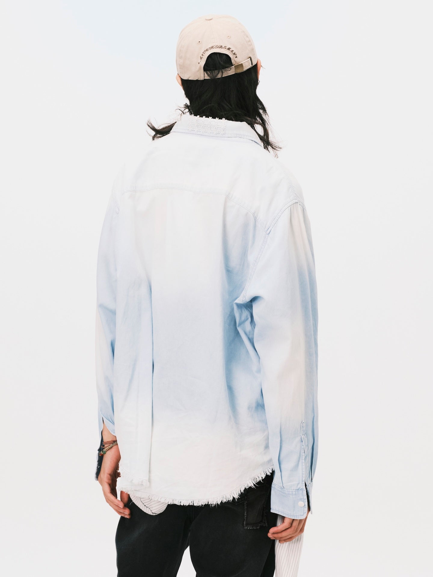 WASHED DENIM SHIRT BLUE