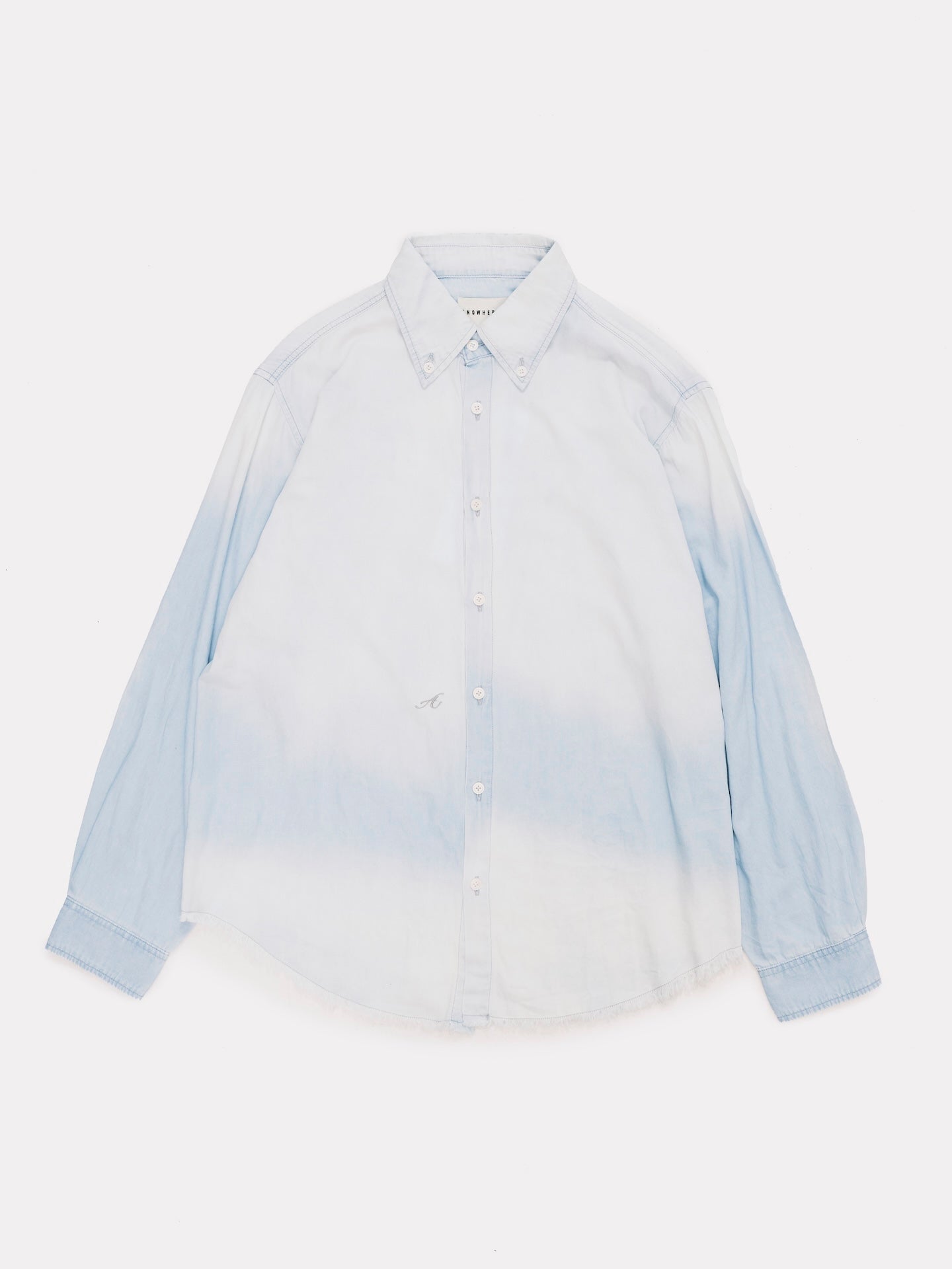 WASHED DENIM SHIRT BLUE
