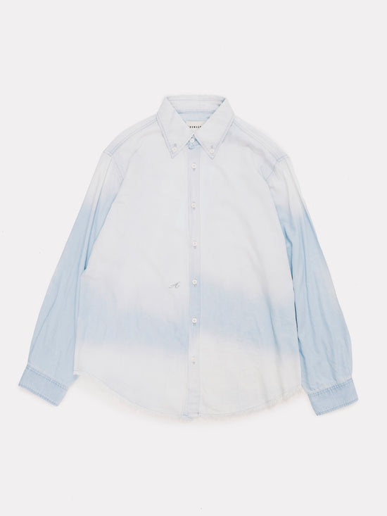 WASHED DENIM SHIRT BLUE
