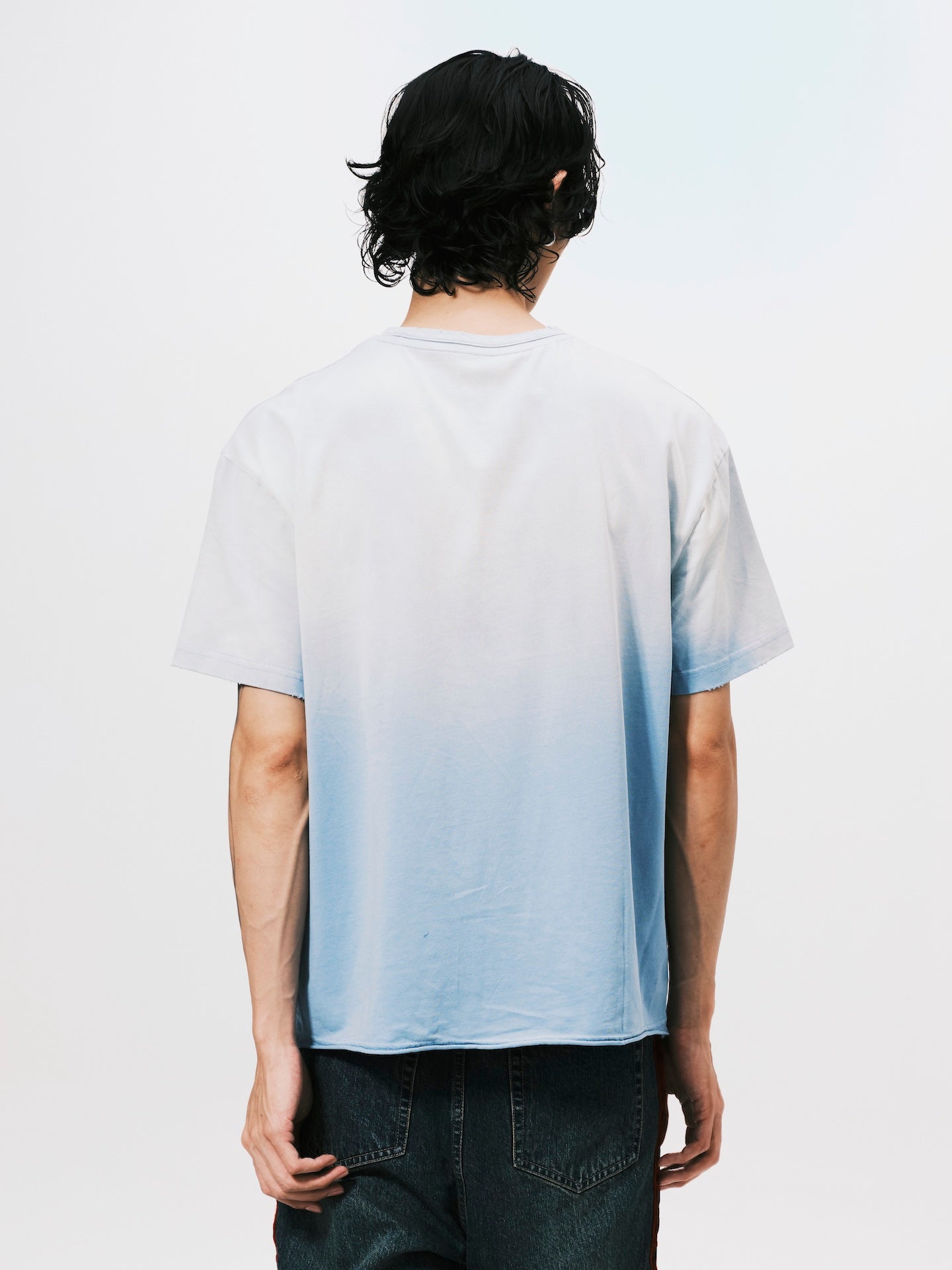 "A" BASIC T-SHIRT BLUE