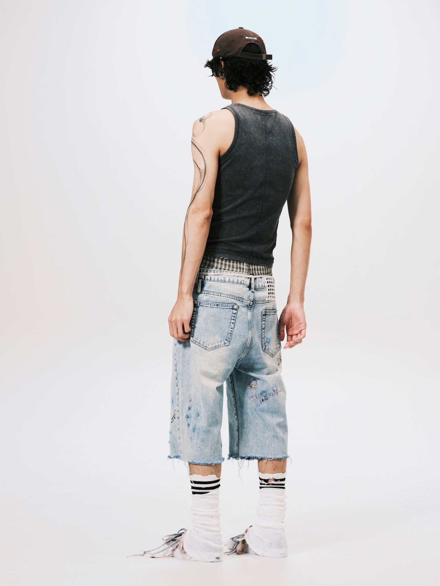 WASHED TANK TOP GREY