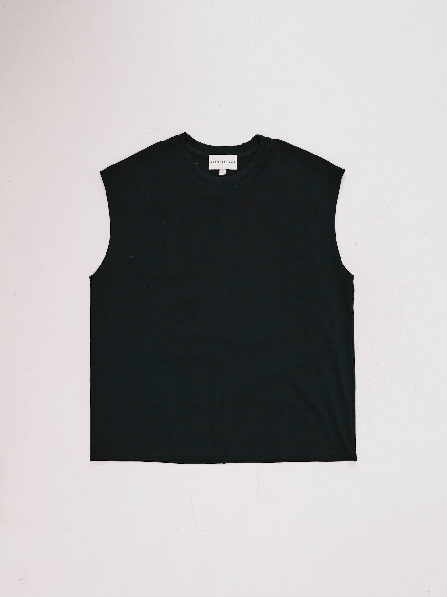 OVERSIZE MUSCLE TEE BLACK
