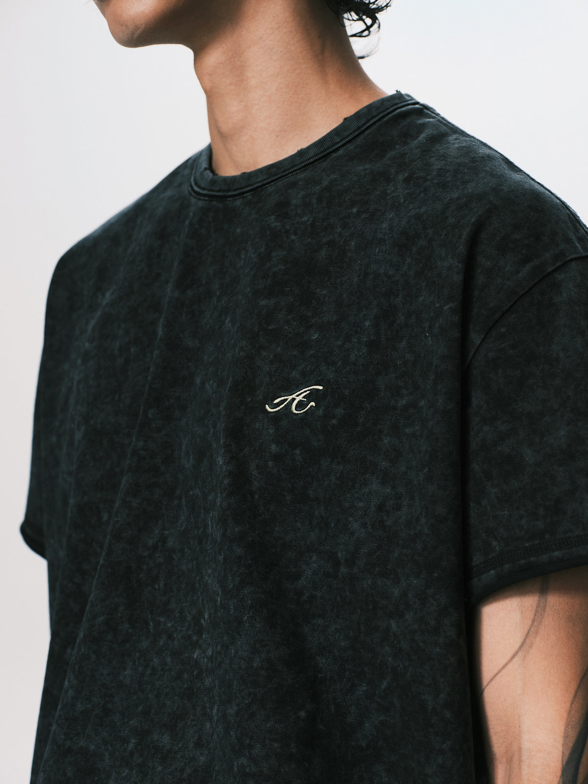 VINTAGE WASH OVERSIZED TEE BLACK（11/4-11/6出貨）