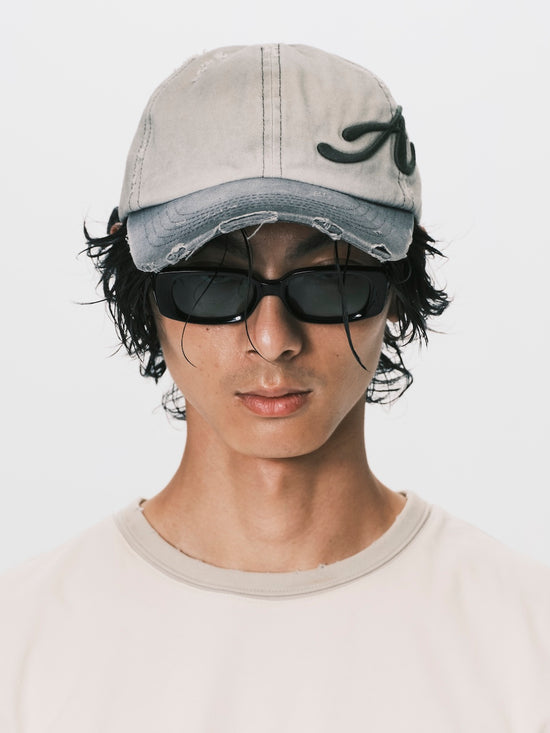 SIDE LOGO DESTROY CAP GREY（10/8-10/12出貨）