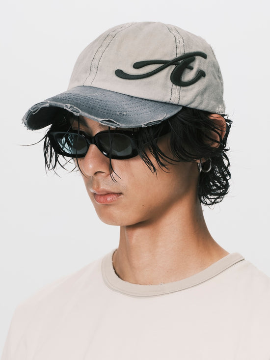 SIDE LOGO DESTROY CAP GREY（10/8-10/12出貨）