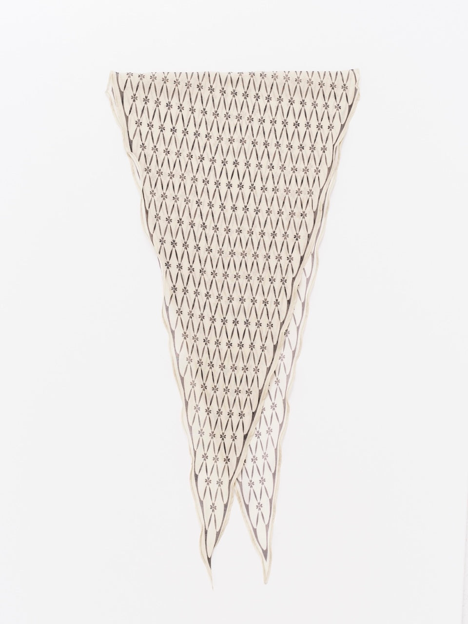 DIAMOND BANDANA SCARF YELLOW