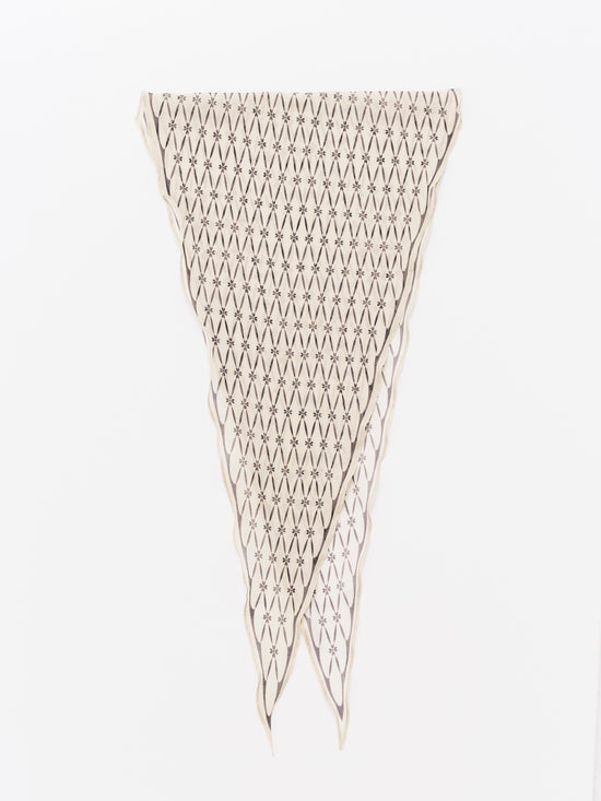 DIAMOND BANDANA SCARF YELLOW