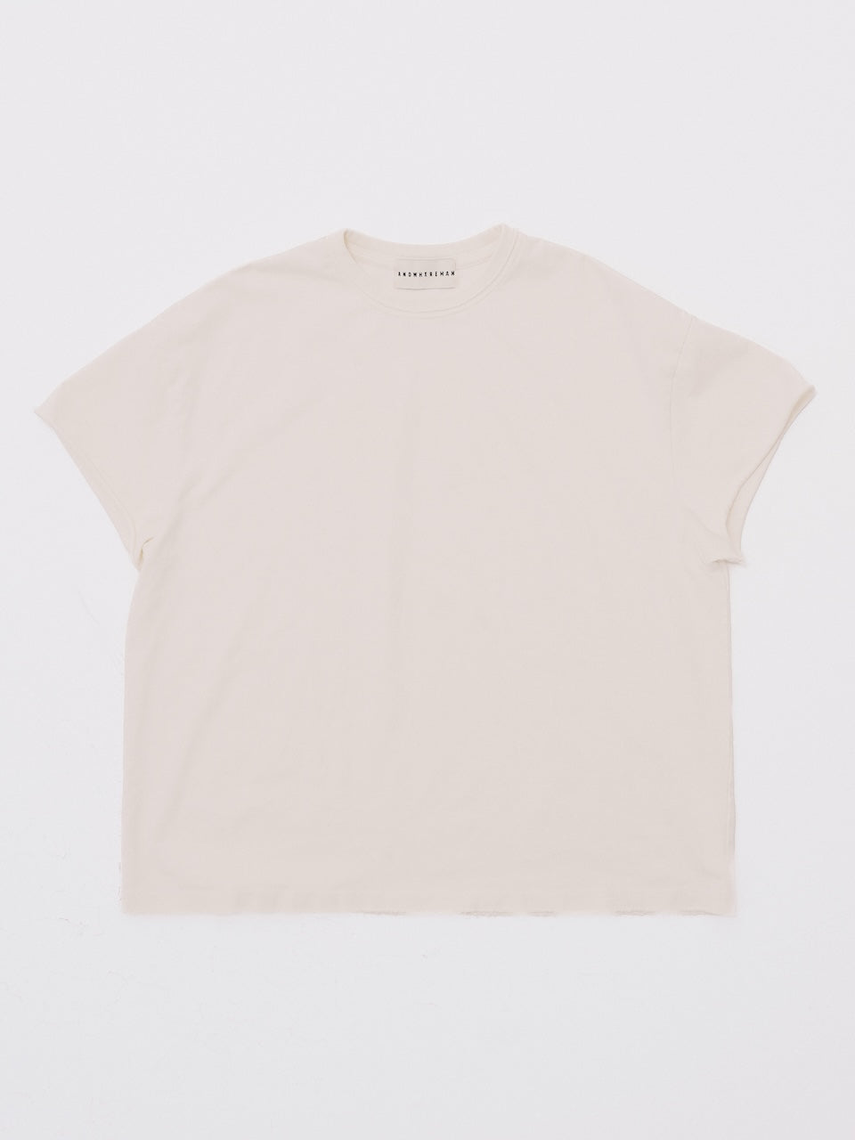 HEAVY WEIGHT OVERSIZE MUSCLE T-SHIRT WHITE