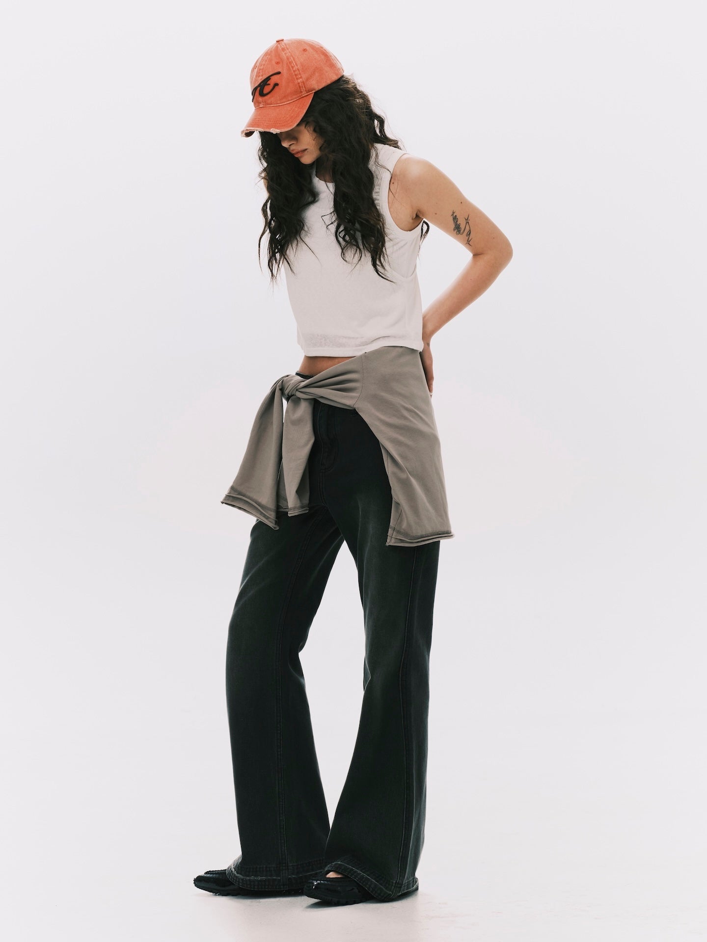 DOUBLE LAYERS TANK TOP WHITE (WOMEN)