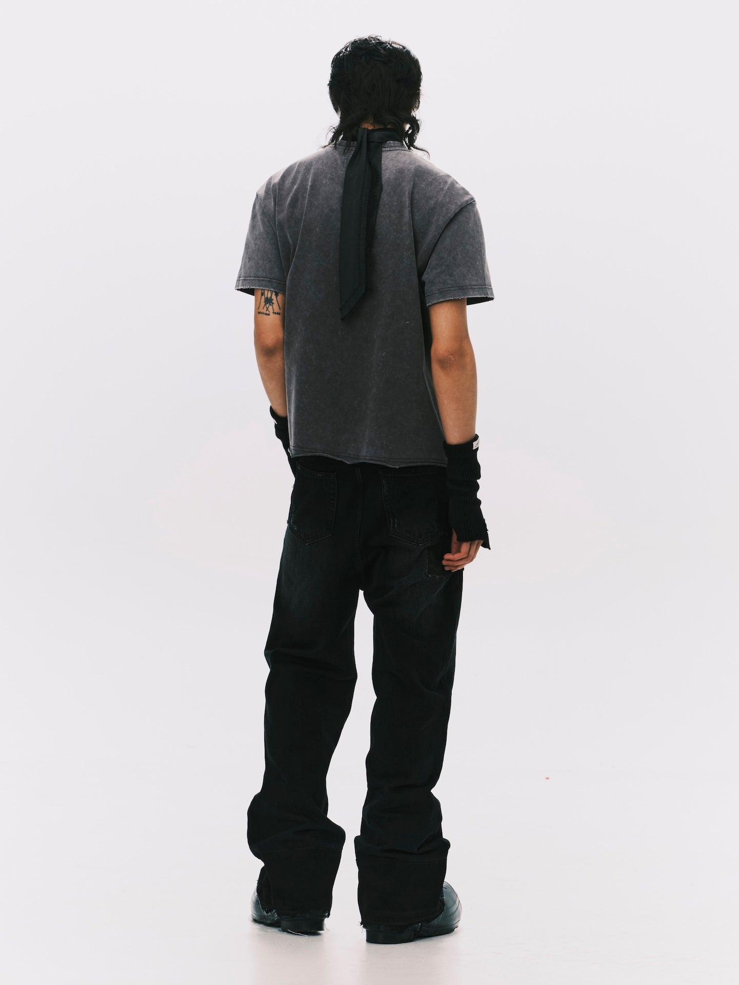 "A" BASIC T-SHIRT GREY