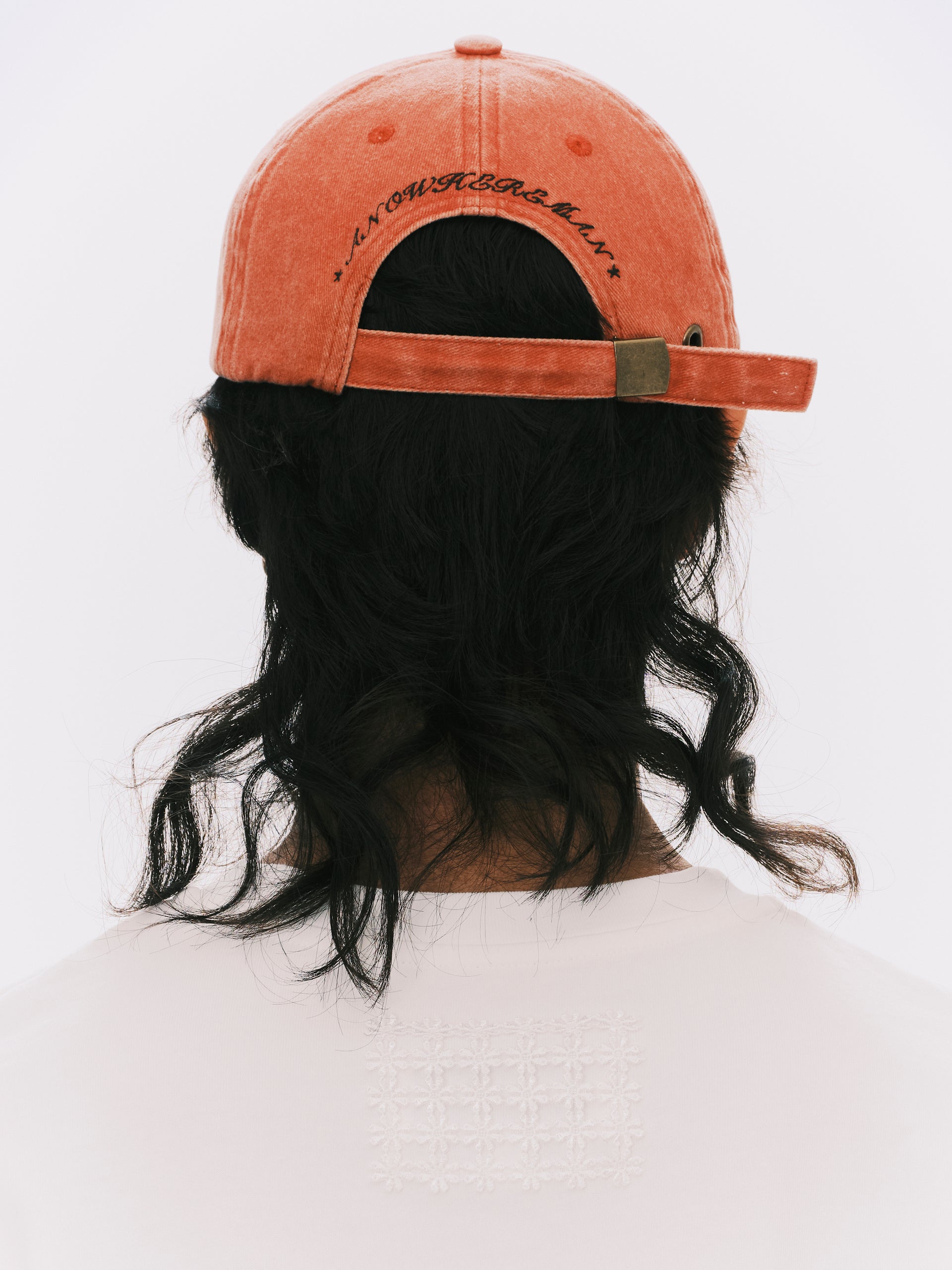 RAW EDGE BASEBALL CAP RED