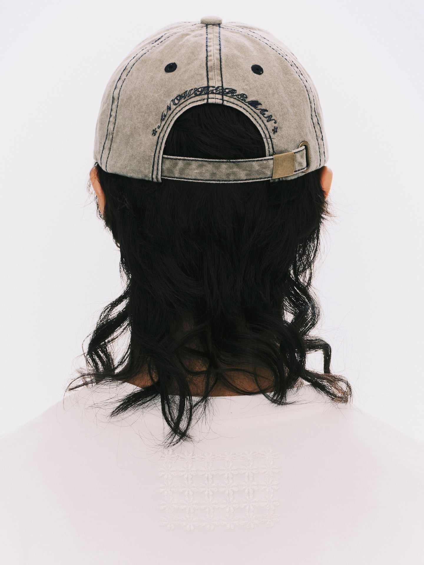 RAW EDGE BASEBALL CAP SAND