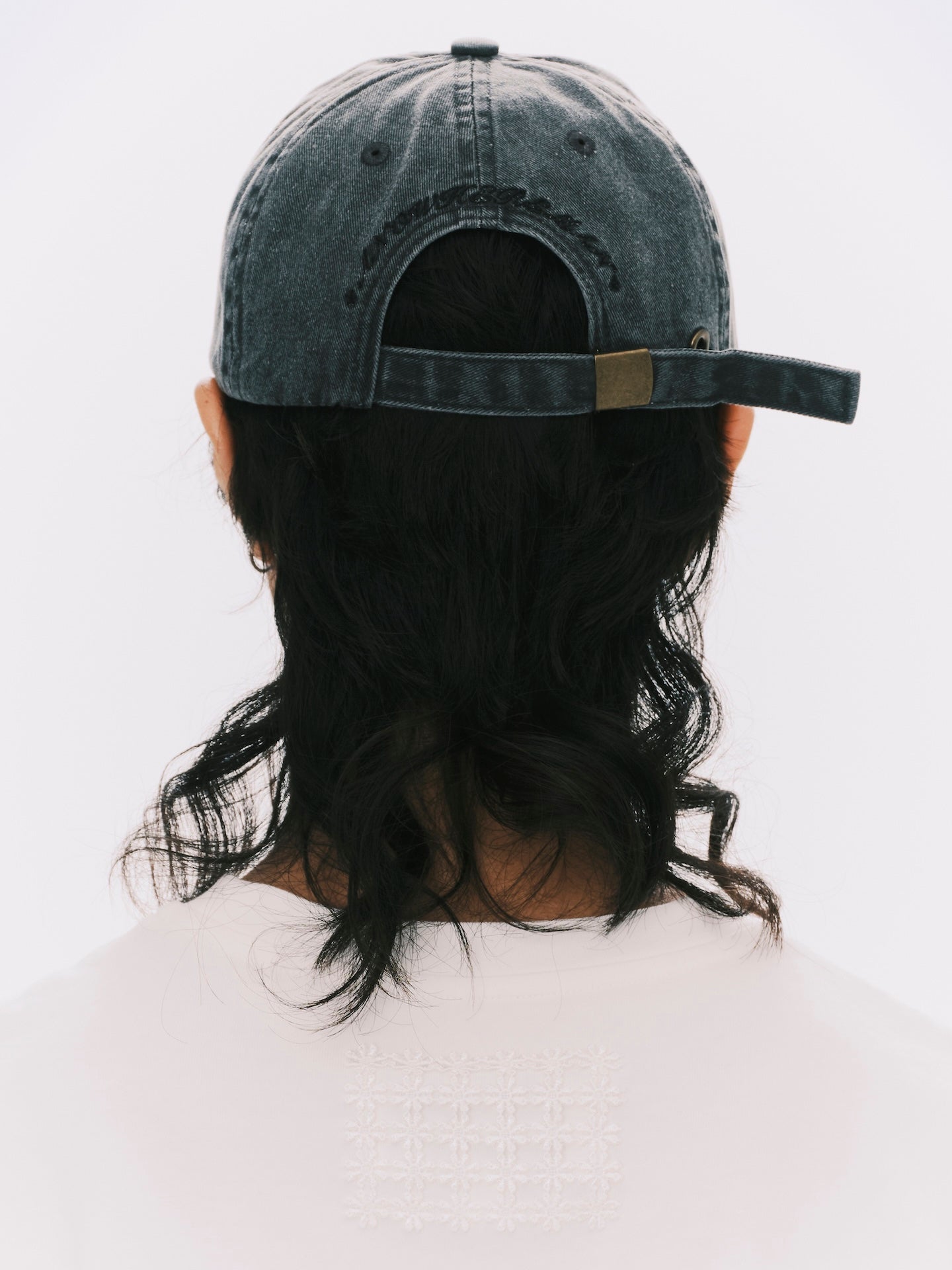 RAW EDGE BASEBALL CAP GREY