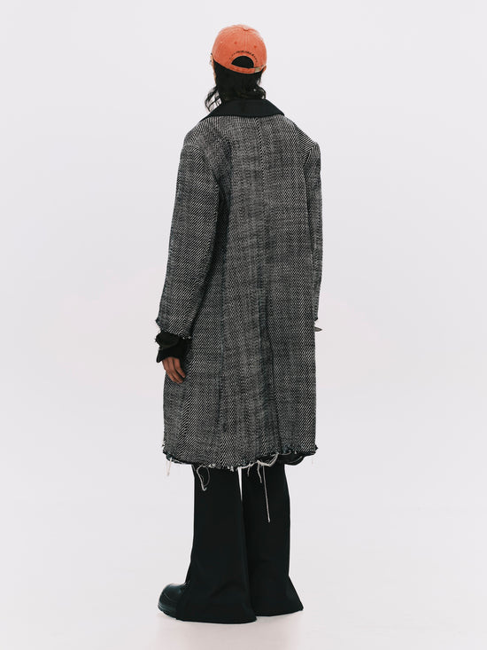 DESTROY LONG COAT GREY