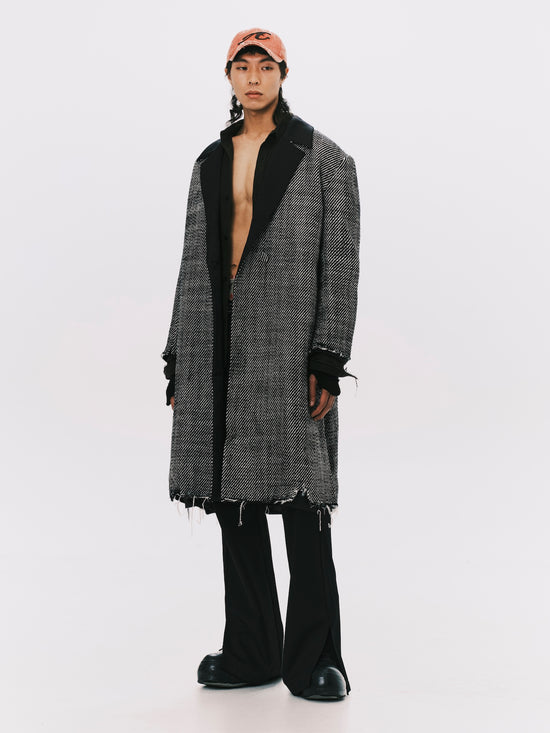 DESTROY LONG COAT GREY