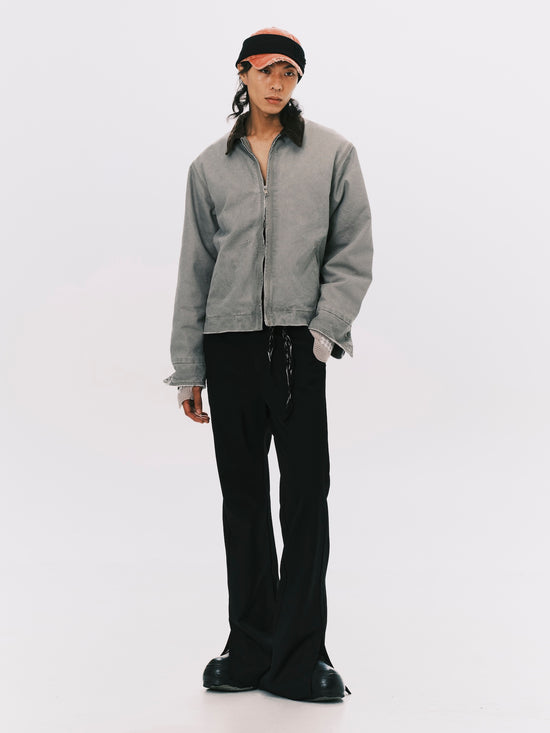 WASHED WORK JACKET GREY