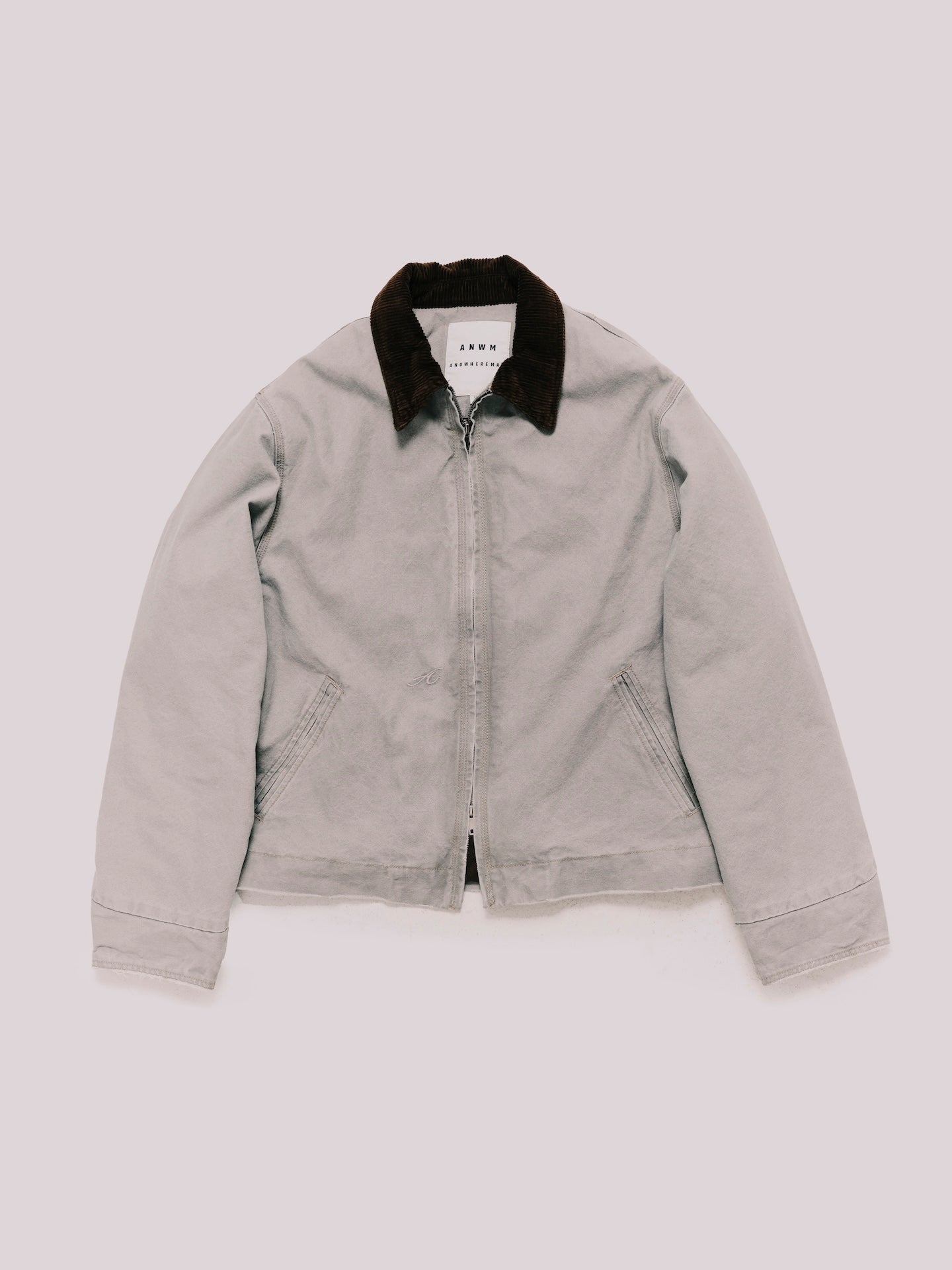 WASHED WORK JACKET GREY