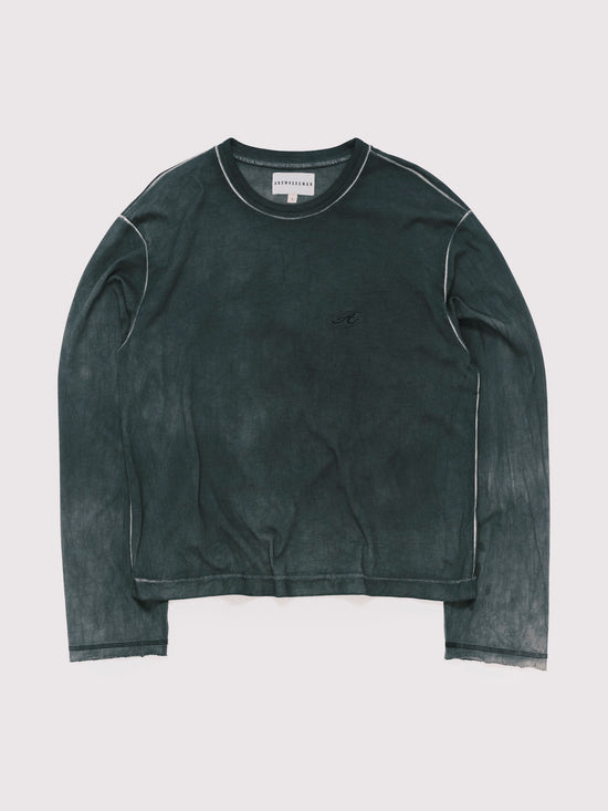 "A" BASIC LS T-SHIRT GREY