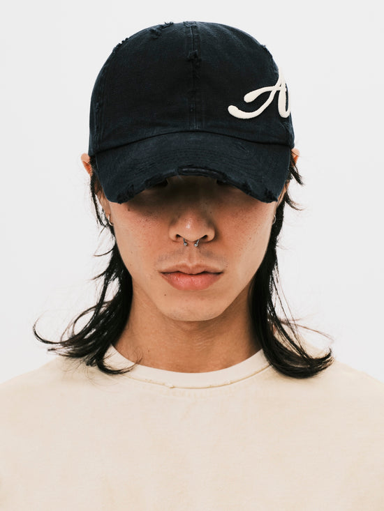 DESTROY BASEBALL CAP BLACK