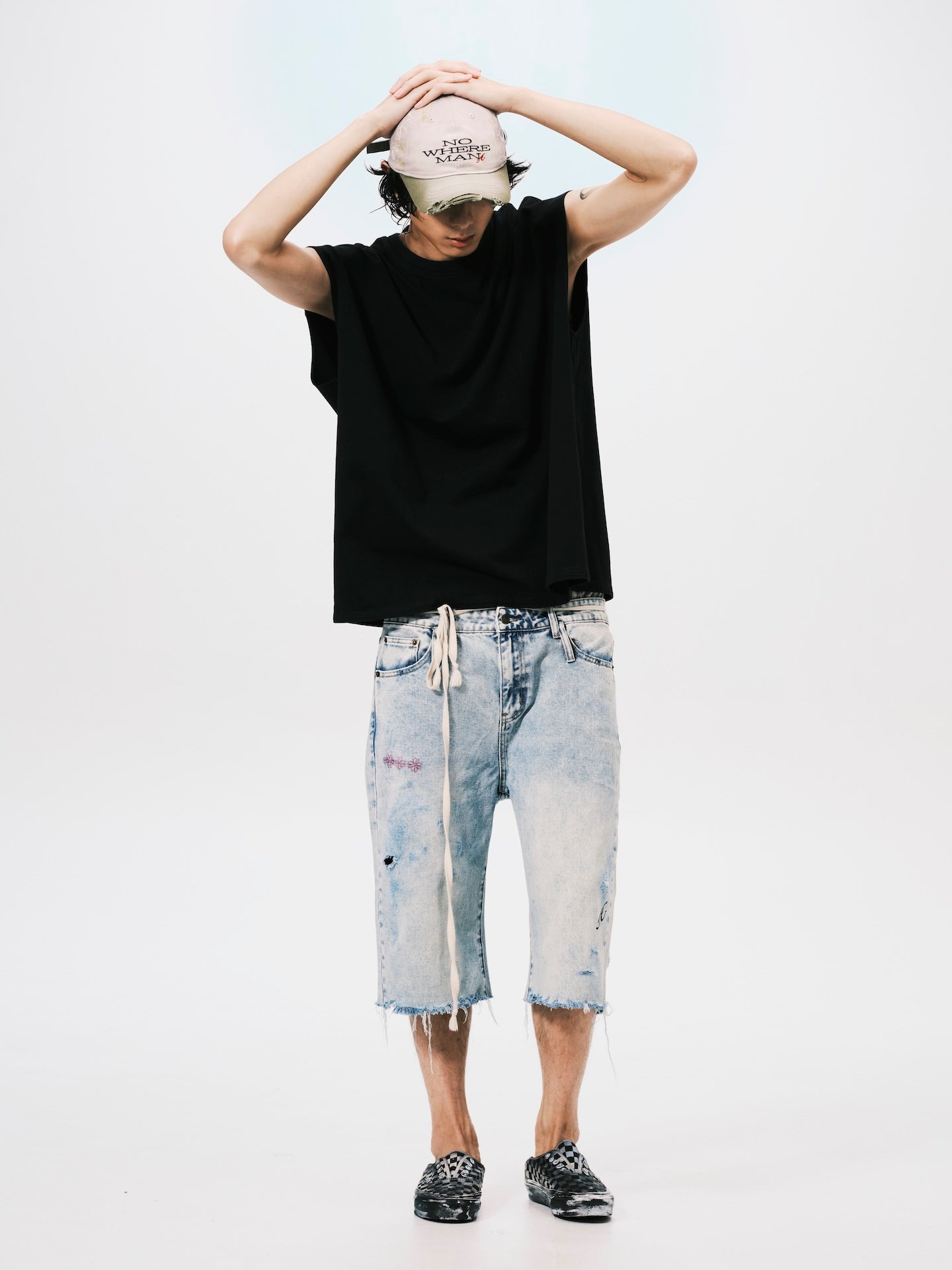 OVERSIZE MUSCLE TEE BLACK